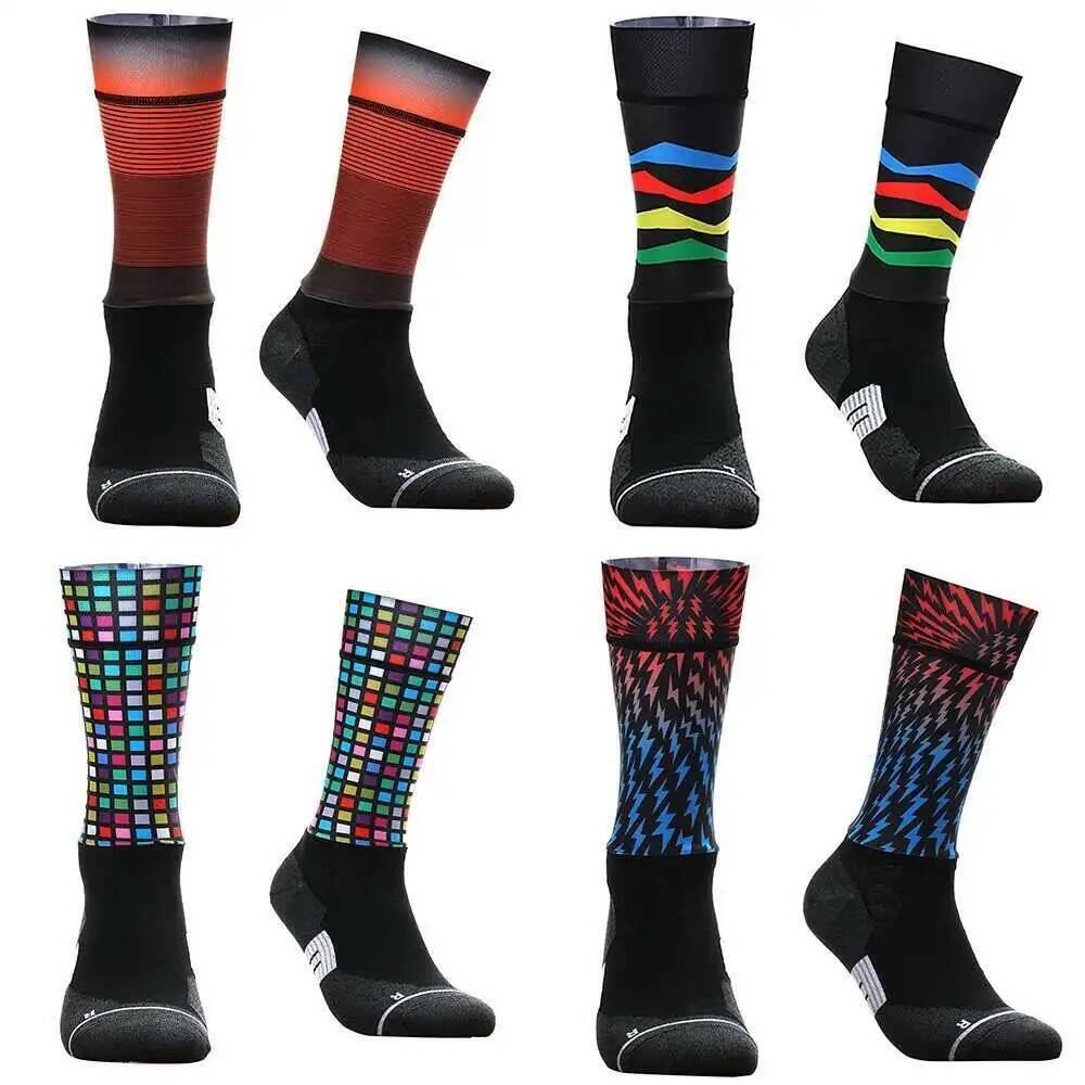 Żywe geometryczne skarpety row – Sock Garter Men recenzja i cena