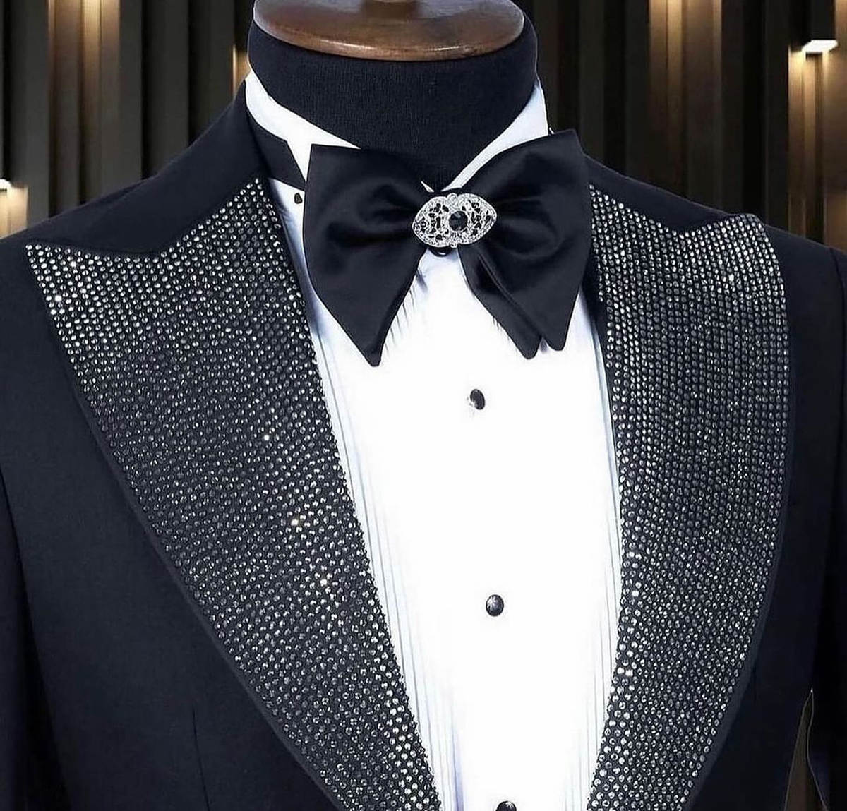 Eleganckie smokingi męskie z k – Men Formal Wear Modern recenzja i cena