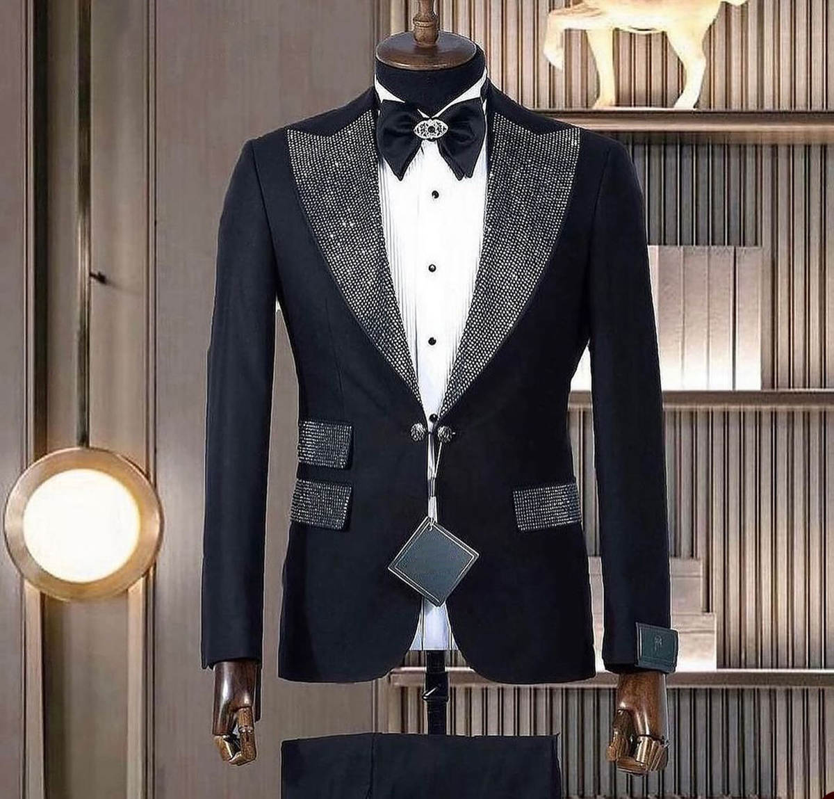 Eleganckie smokingi męskie z k – Men Formal Wear Modern recenzja i cena