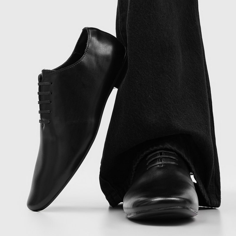 Męskie sznurowane buty oxford, – Formal Men Daily Wear Footwear recenzja i cena